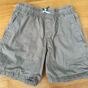 Cat & Jack Men's Khaki Flat Front Shorts,boys 6/7